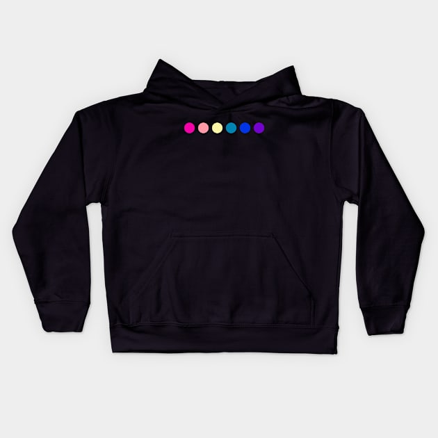 LGBT Flag Kids Hoodie by hoopoe